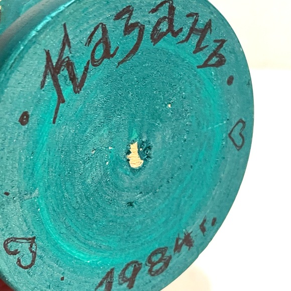 Russian Nesting Doll Matryoshka Vintage Had Painted Luxury Decor 5 pieces 1984 - Picture 14 of 14